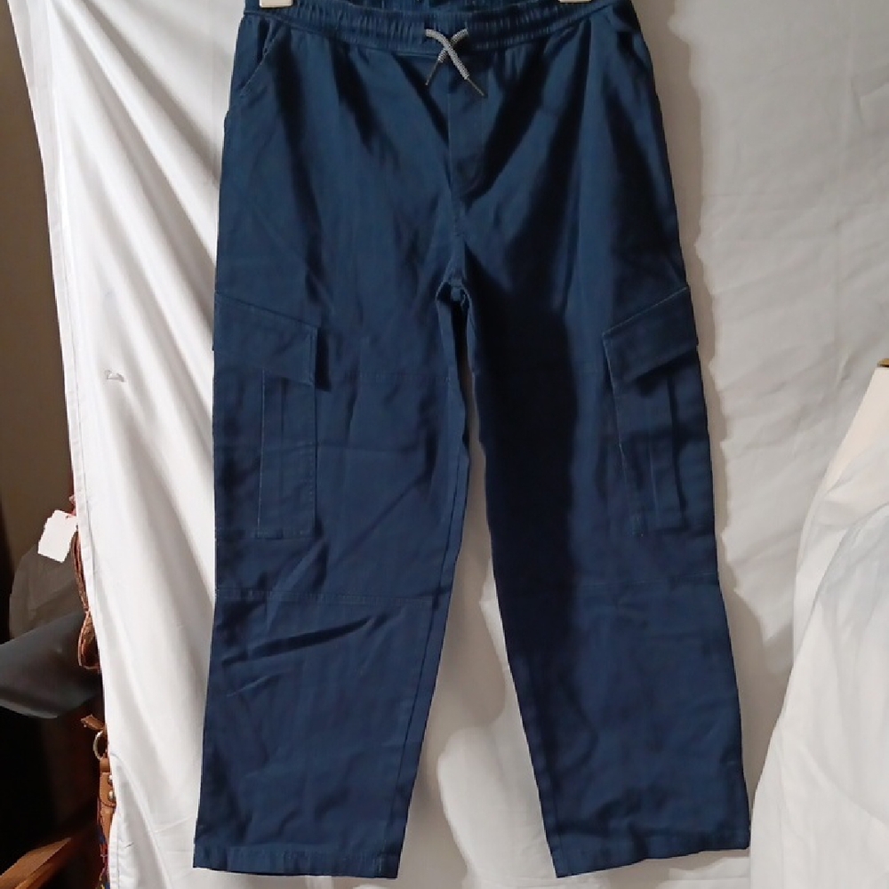 Art Class Navy Cargo Pants for Men